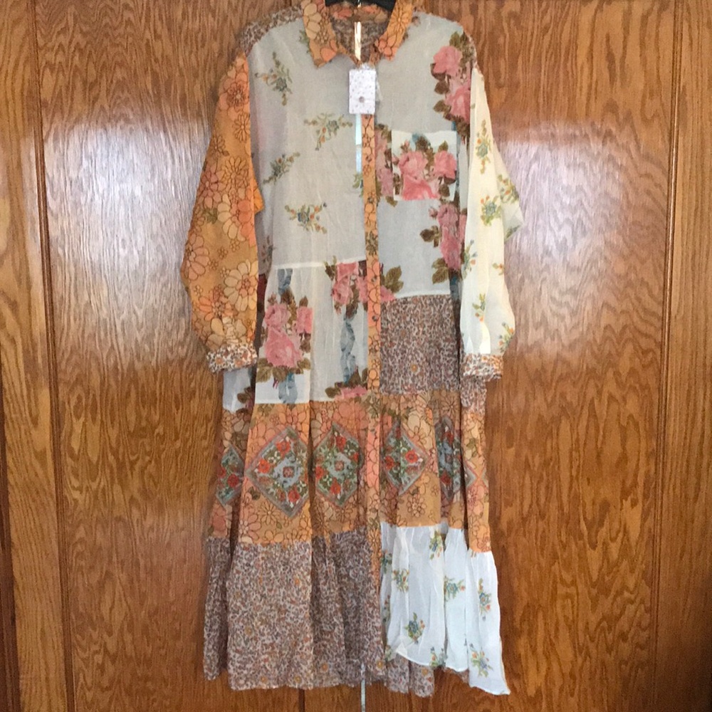 *LAST 1* Free People Day of Ditzies Dress & slip S - Picture 5 of 12